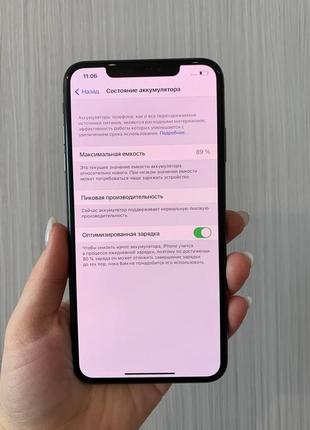 Б/у iphone xs max 256gb spacegrey | 🔋акб 85+%6 фото