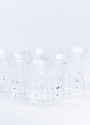 Стакан для воды и сока стеклянный 255 мл прозрачный