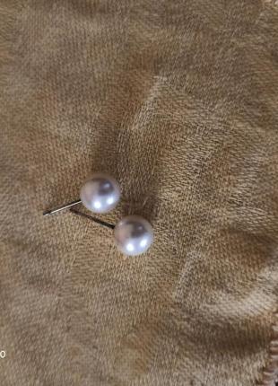 Сережки перли