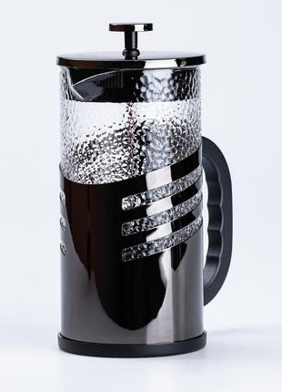 Заварник для чая и кофе стеклянный френч-пресс 1 литр3 фото