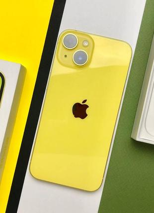 Б/у iphone 14 256gb yellow| 🔋акб 90+%