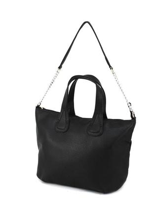 Повседневная женская сумка-тоут voila 5371 черная2 фото