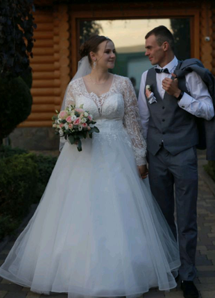 Весільна шикарна сукня)🥰🥰🥰3 фото