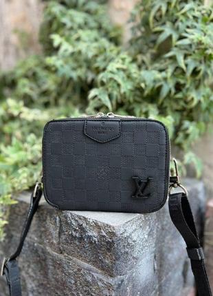 Мужская кожаная сумка louis vuitton, хорошие мужские сумки удобные.