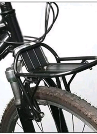 Велобагажник передній, фронтальний багажник на велосипед, алюміні