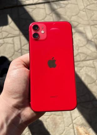 Б/у iphone 11 128gb red | 🔋акб 85+%