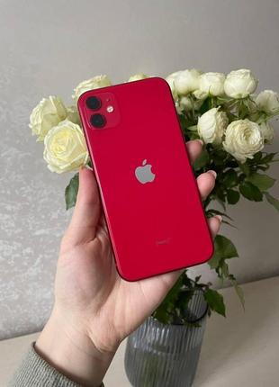 Б/у iphone 11 128gb red | 🔋акб 90+%