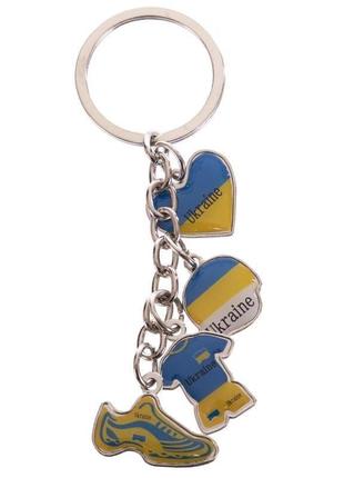 Брелок для ключів "i love ukraine"2 фото