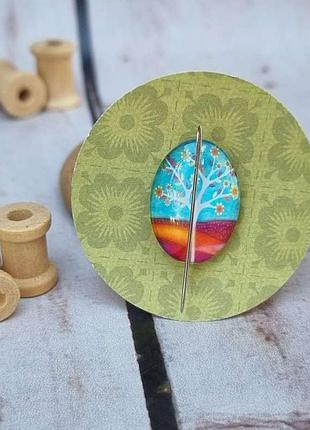 Магніт для голки дерево