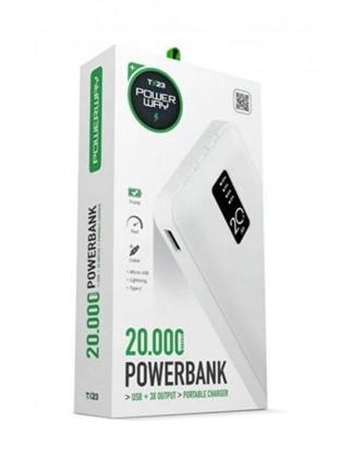 Powerbank power bank 20000mah