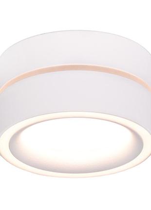 Накладний/врізний світильник під лампу gx53 нl455 білий