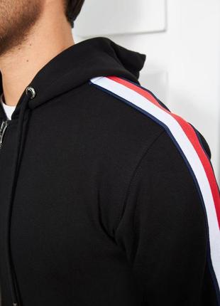 Чоловічий костюм tommy hilfiger томмі хілфігер штани зіпка зипка зип худи зіп худі кофта3 фото