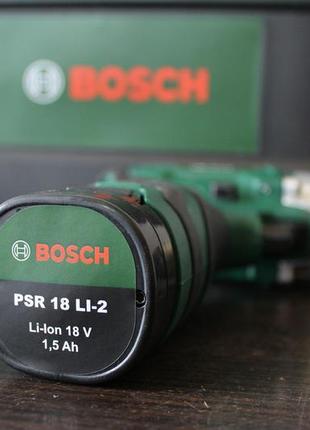 Шуруповерт bosch psr 18-2li 2