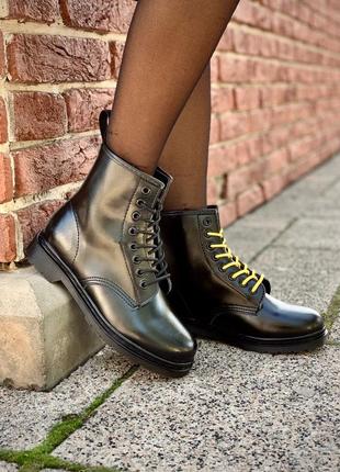 Черевики dr. martens 1460 smooth mono black черевики