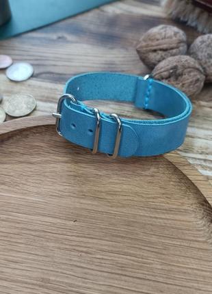 Ремінець для годинника голубий zulu strap / nato strap6 фото