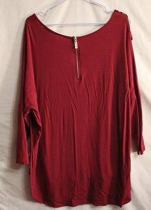 Кофта оверсайз со спущенным рукавом 2