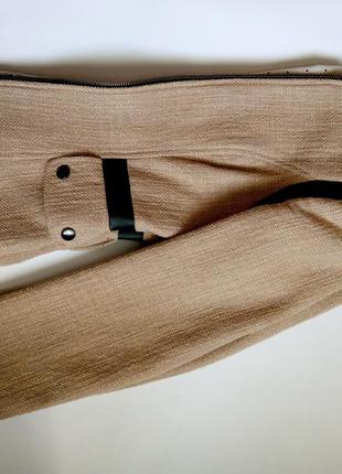 Брендовый жакет пиджак с кожаными вставками3 фото