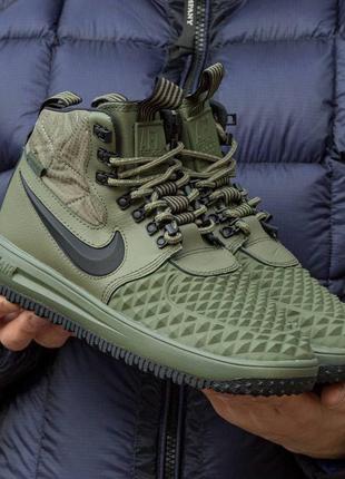 Nike lunarforce duckboot haki10 фото