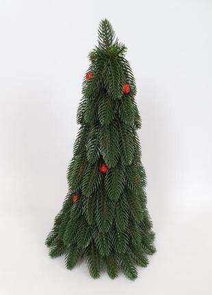 Ялинка 40 см. ялинка офісна штучна. різдвяна ялинка маленька. ялинка штучна зелена офісна 40см