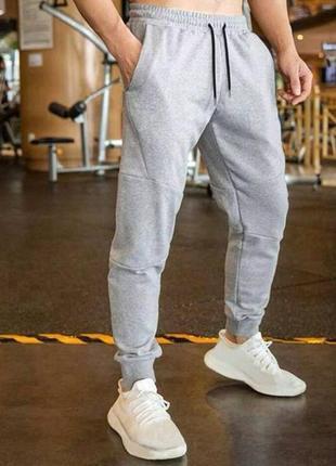 Стильні чоловічі штани спортивні двонитка3 фото