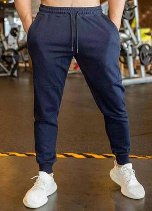 Стильні чоловічі штани спортивні двонитка6 фото