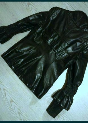 Высококачественная кожаная куртка dio gomez4 фото