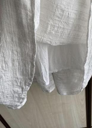 Платье сарафан белое хлопок7 фото
