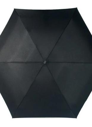 Компактний парасольку у футлярі lamberti чорний2 фото
