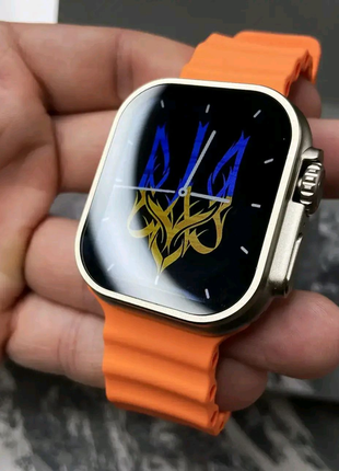 Смар годинник 8 ultra max 49 mm 1:1 apple watch! amoled
