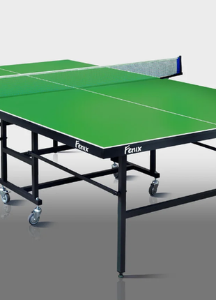 Тенісний стіл home sport m16 синій, зелений, чорний