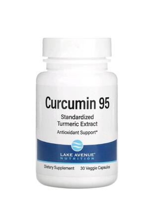 Куркумін 95 — 500 мг — 30 капсул/lake avenue nutrition2 фото