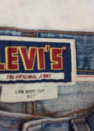 Розкльошені джинси levis вінтаж3 фото