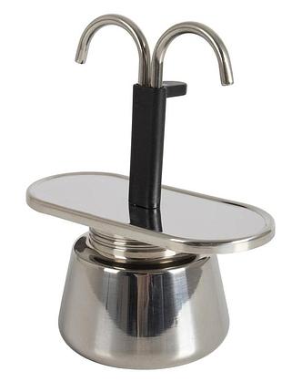 Кавоварка bo-camp stainless steel 2-cups silver (2200545)