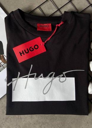 Чоловічa футболки hugo boss люкс якості