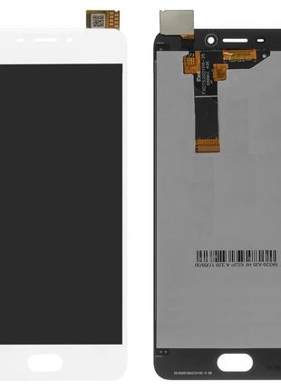 Дисплей для meizu m6 (m711h, m711m, m711q) із сенсором білий