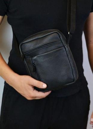 Сумка мужская из натуральной кожи