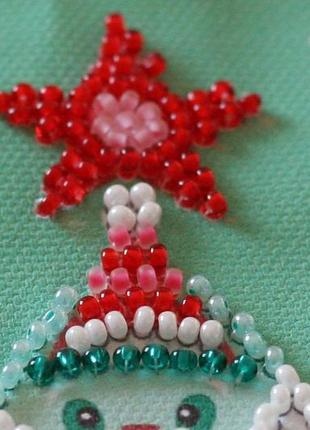 Набір для вишивання бісером на натуральному художньому холсті вбрали абрис арт amb0832 фото