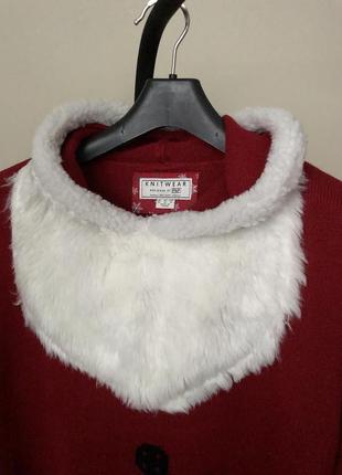 F&f 50-52-54 свитер джемпер санта клаус рождественский новогодний3 фото