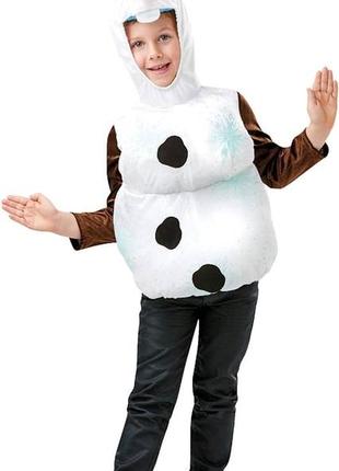 Олаф сніговик холодне серце frozen костюм карнавальний1 фото