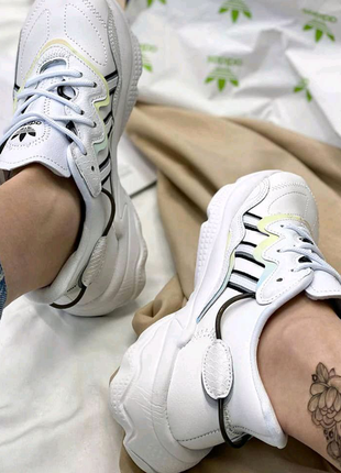 💫 adidas ozweego white chameleon 💫3 фото