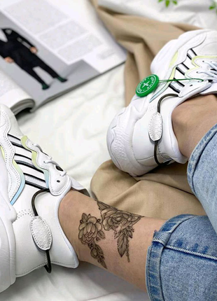 💫 adidas ozweego white chameleon 💫4 фото