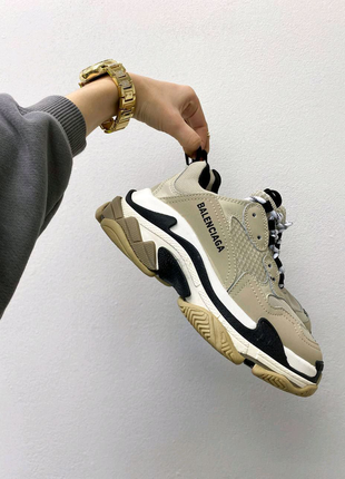 Кросівки 🔥 balenciaga triple s beige🔥4 фото