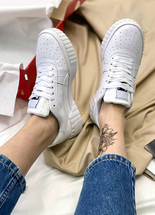 Кросівки 🤍 puma cali white 🤍5 фото