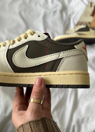 Кросівки jordan low og sp travis scott reverse mocha