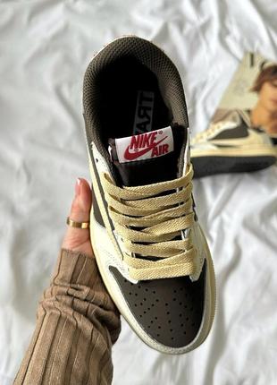 Кросівки jordan low og sp travis scott reverse mocha7 фото