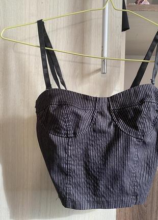 Корсетний топ