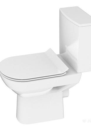 Компакт cersanit 604 city new clean on 011 3/5 slim дюроплас