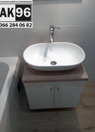 Підвісна тумба у ванну кімнату умивальник ящик для ванної3 фото