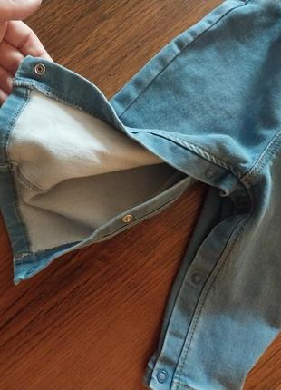 Джинсовий комбінезон штани джинси5 фото