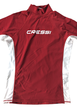 Cressi женская эластичная футболка рашгард для плавания хл